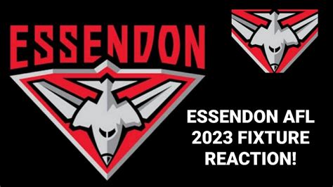 essendon afl fixture 2023